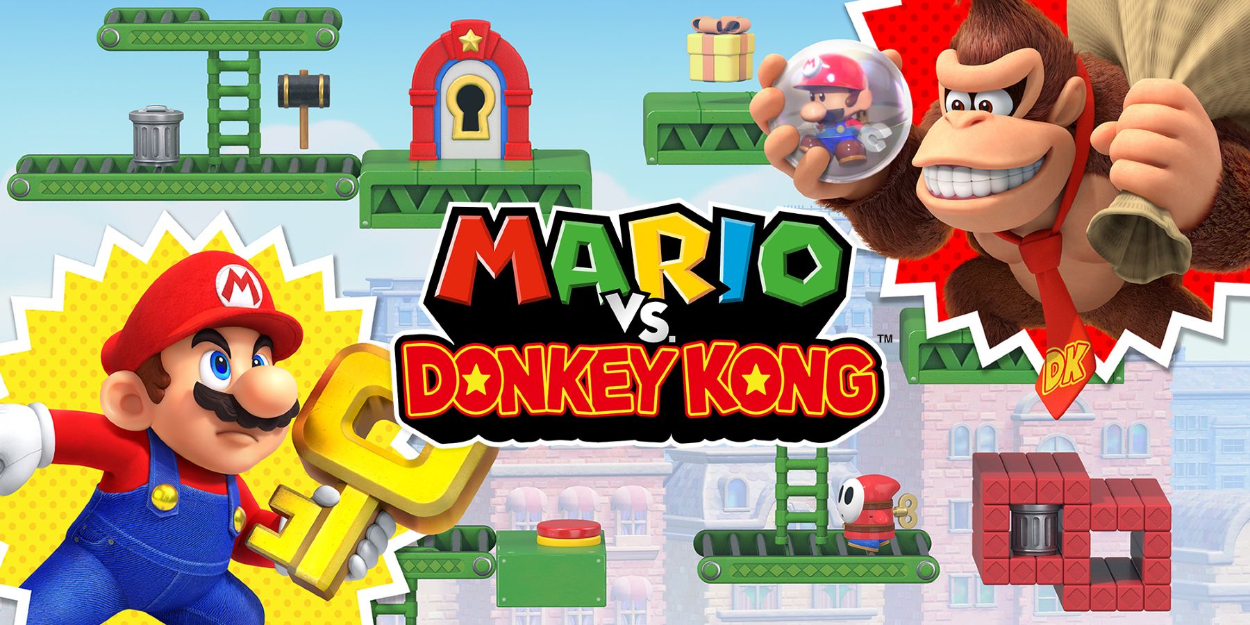 Mario Versus Donkey Kong key art