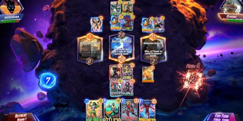 Playing Cards in Marvel Snap