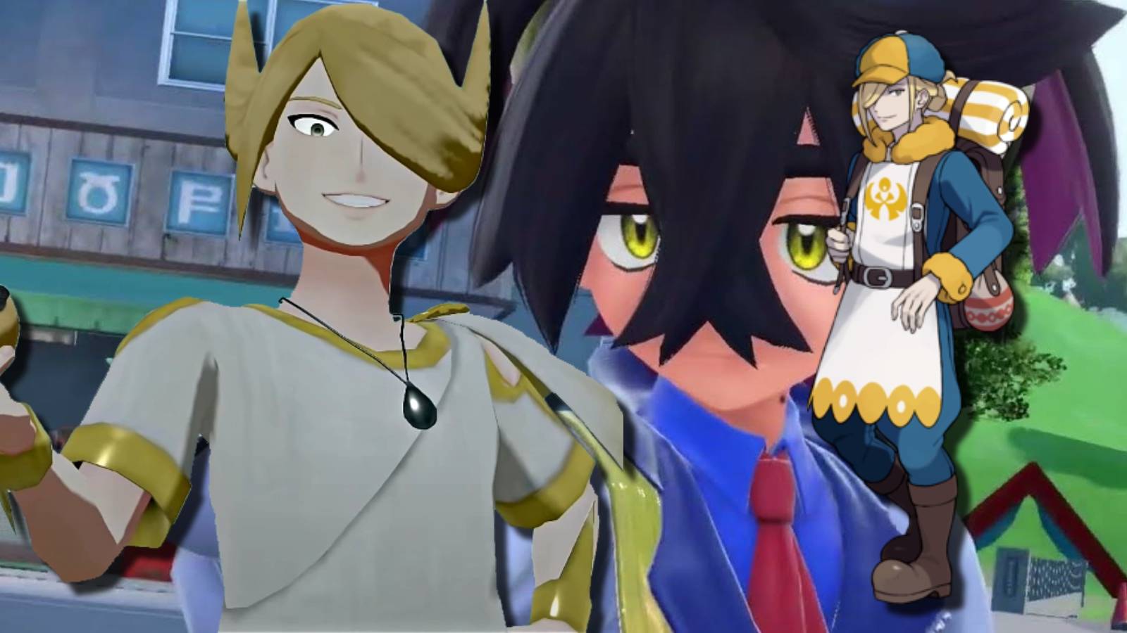 pokemon scarlet violet legends arceus kieran volo story villain power obsession comparison