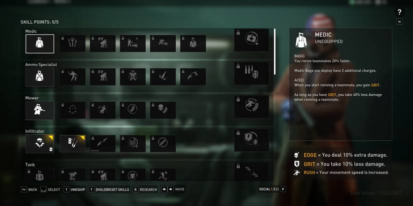 medic payday 3 skill