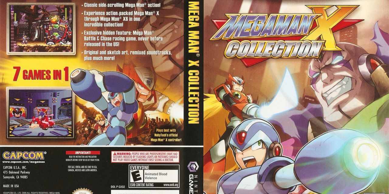 Mega Man X Collection Cover