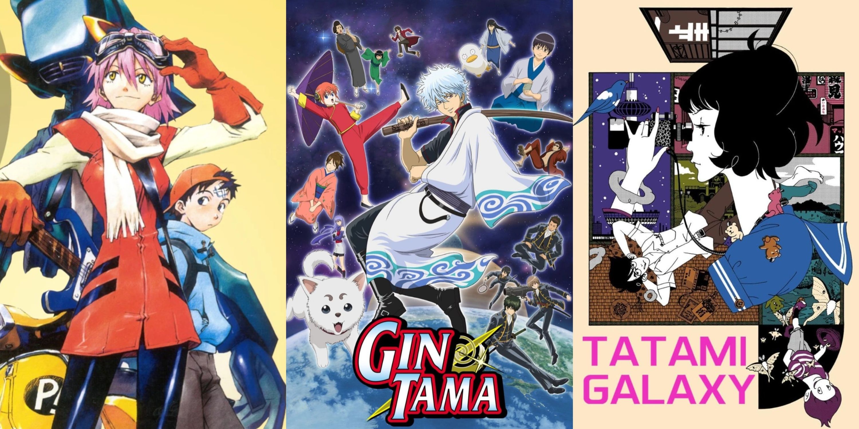 Meta Anime Gintama FLCL Tatami Galaxy - Featured