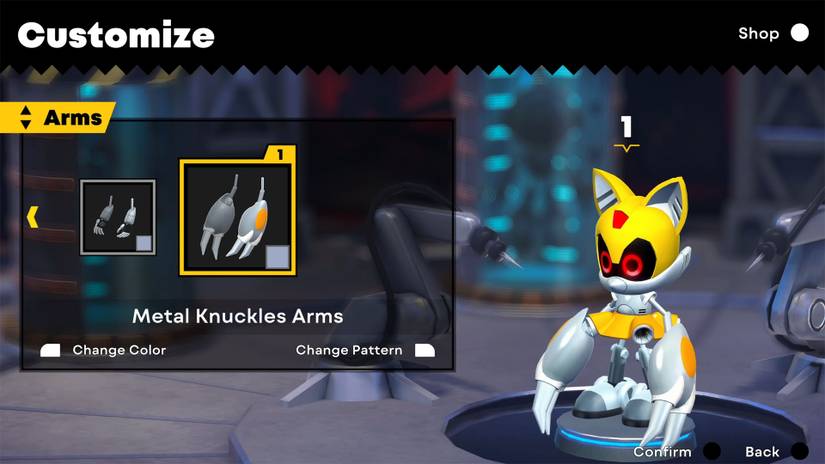 Metal Tails Sonic Superstars