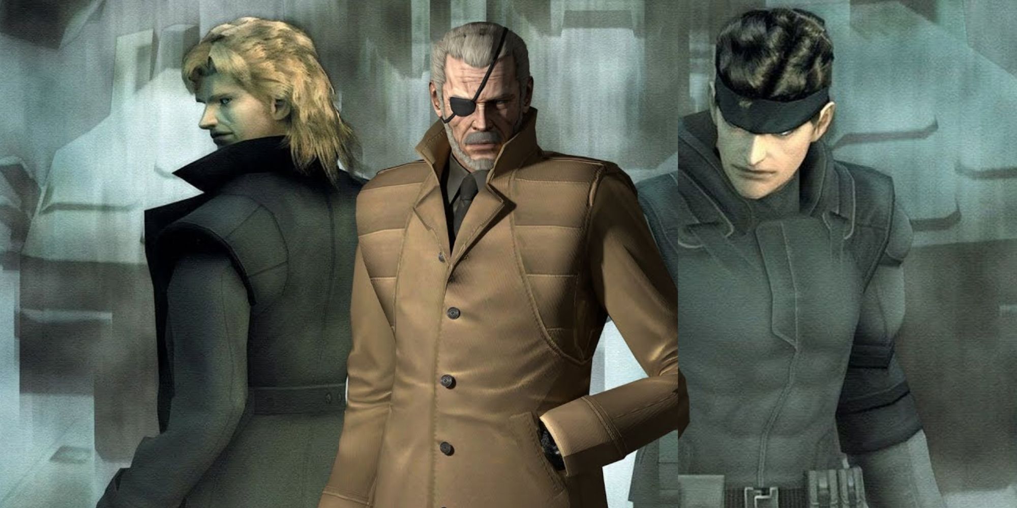 Metal Gear Solid, Solid Snake, Liquid Snake and Solidus