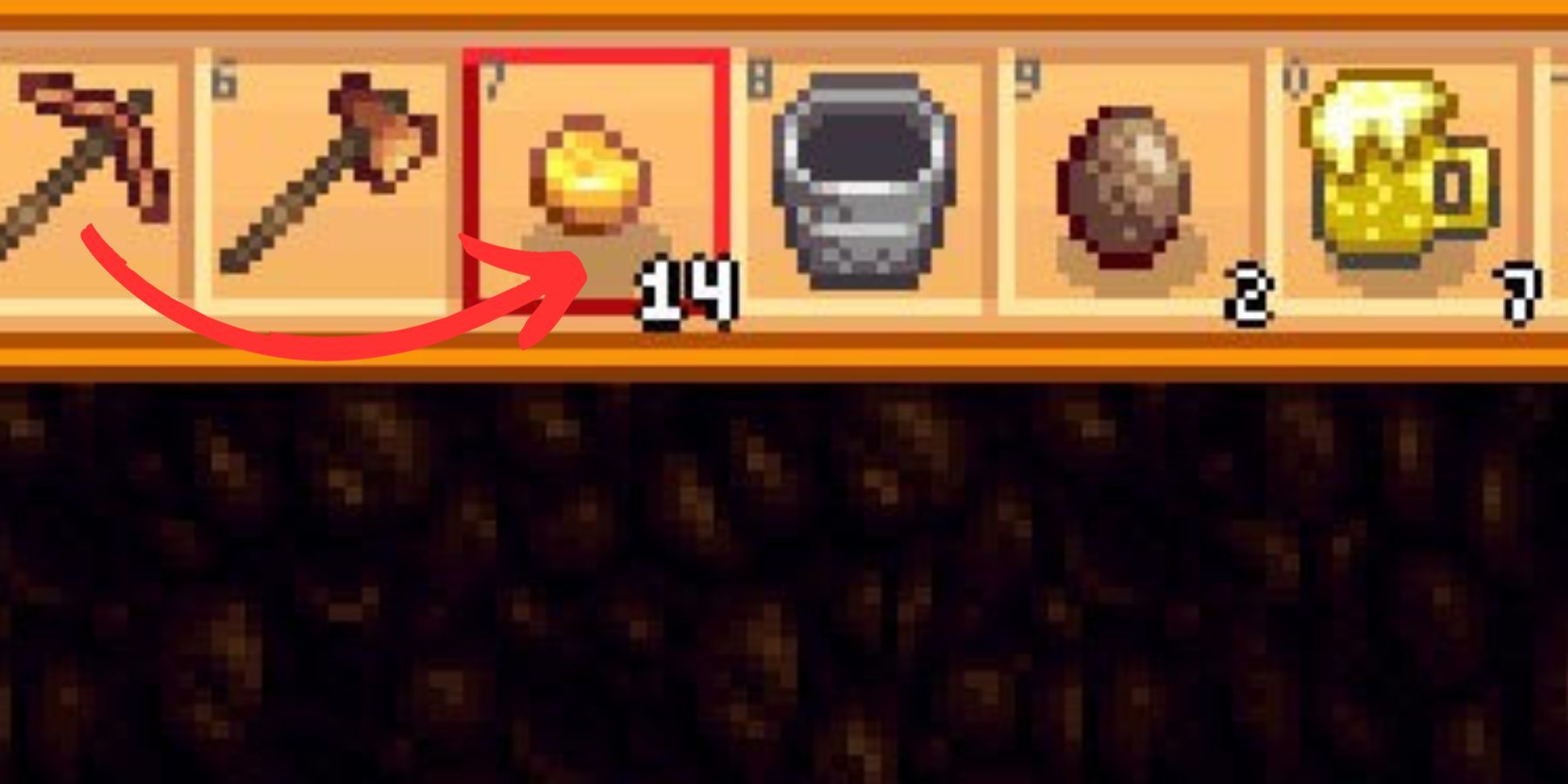 gold ore in stardew valley