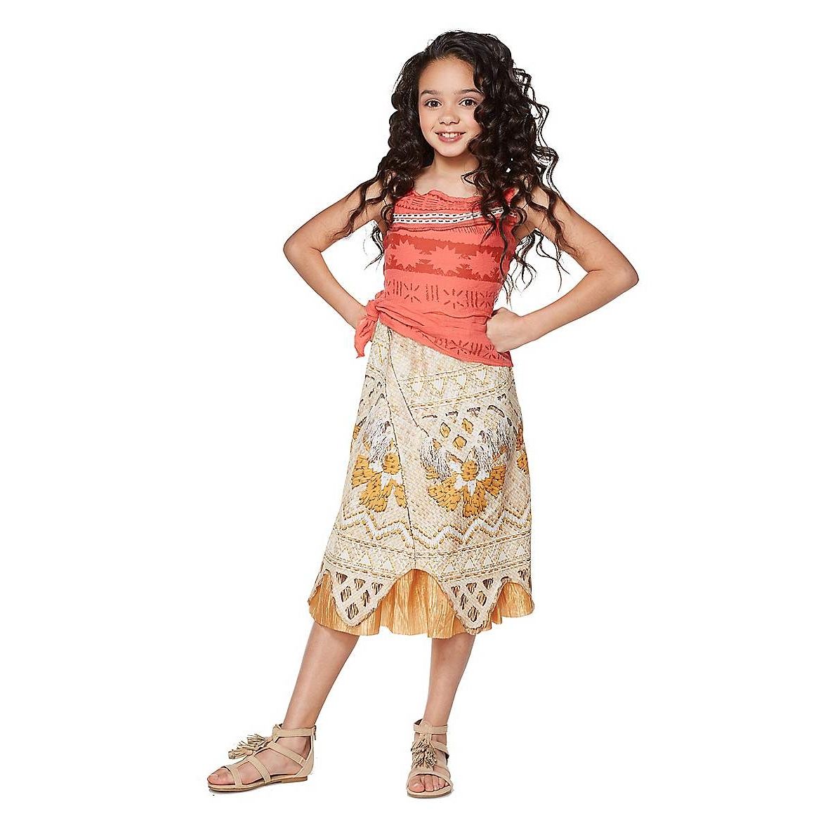 moana kids costume