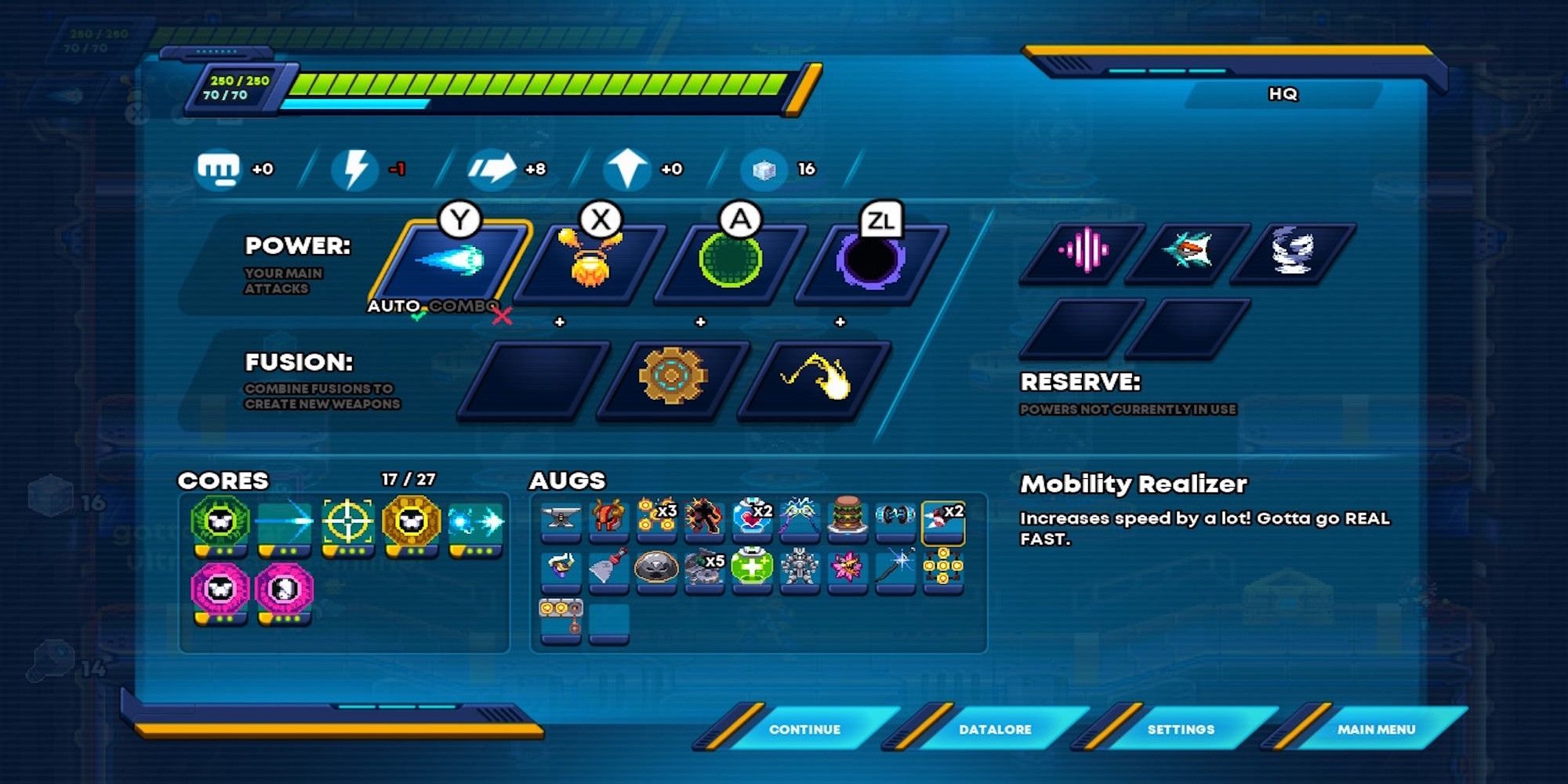 Mobility Realizer Augment in 30XX