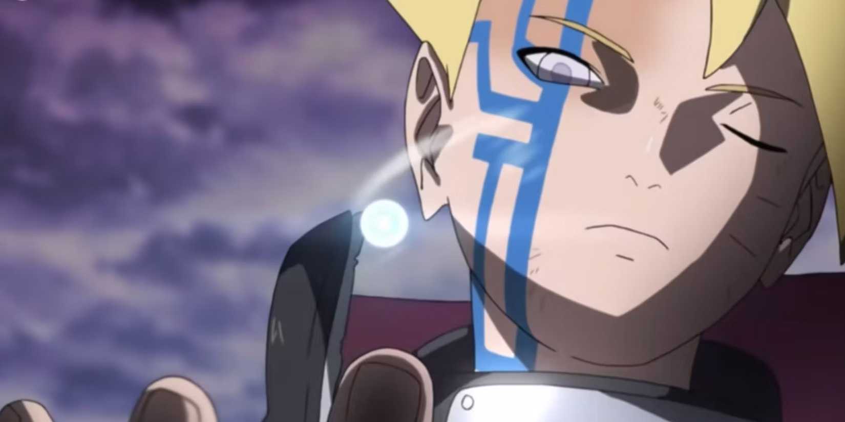 Momoshiki overtaking Boruto