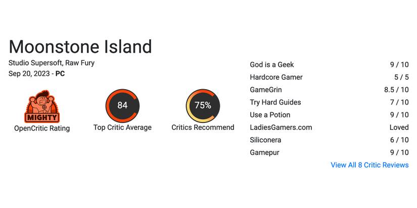 Moonstone Island OpenCritic Reviews