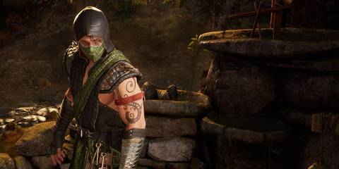 A character from Mortal Kombat 11