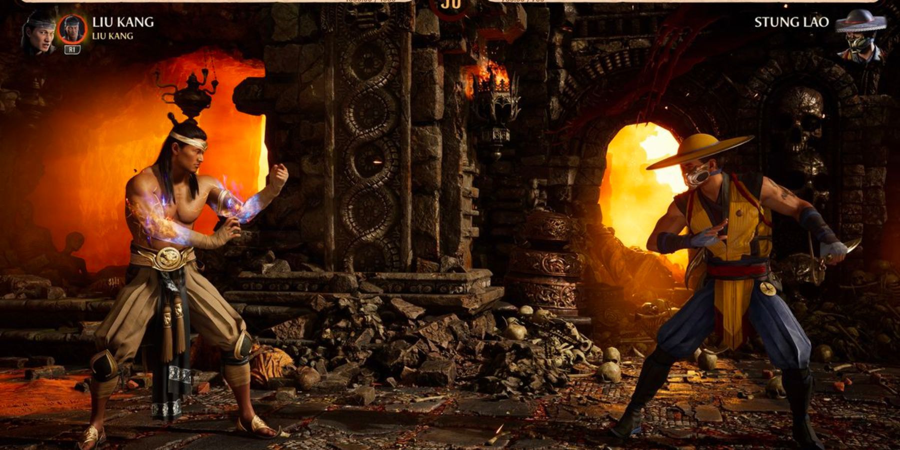 Mortal Kombat 1 Stung Lao Character Fusion