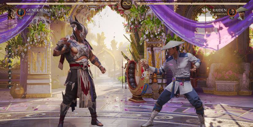 image showing a mortal kombat 1 character doing a taunt.