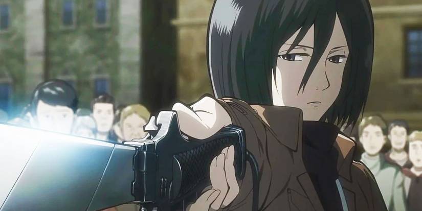 Mikasa from Attack on Titan