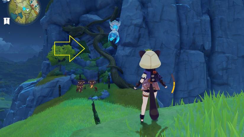 Mt. Tianheng Genshin Impact Crystalflies