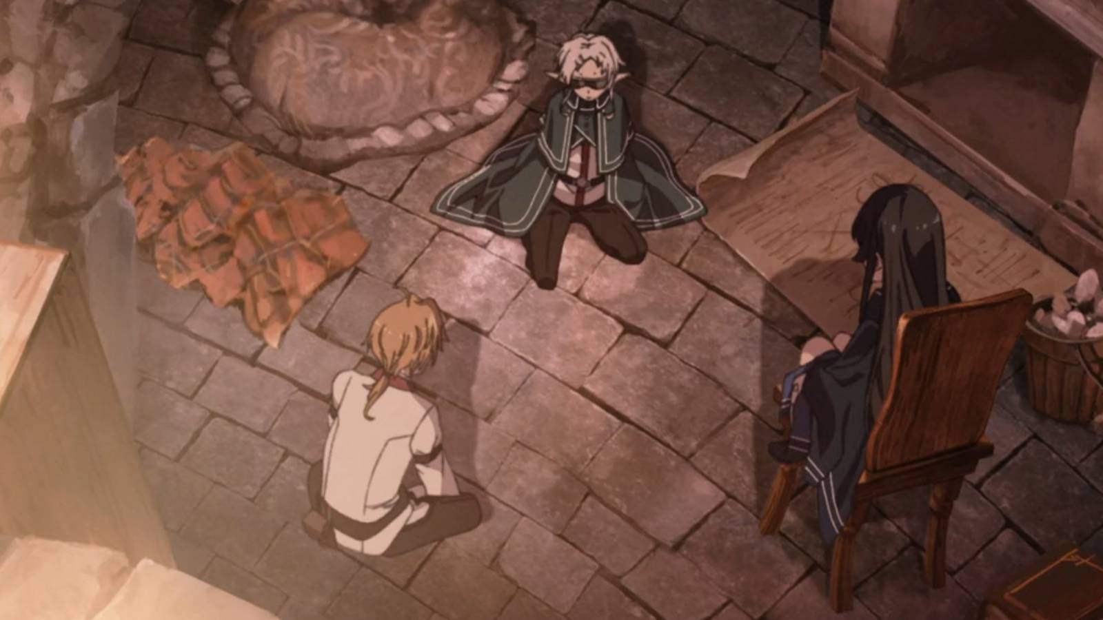 Mushoku Tensei II Ep9 Fitz Rudeus and Shizuka