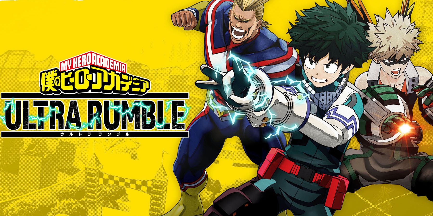 My Hero Ultra Rumble brings MHA to the Battle Royale Genre