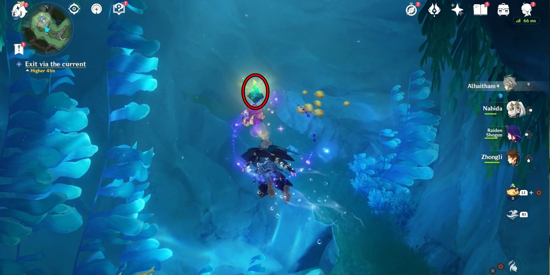 mysterious ore 3 intention in genshin affect
