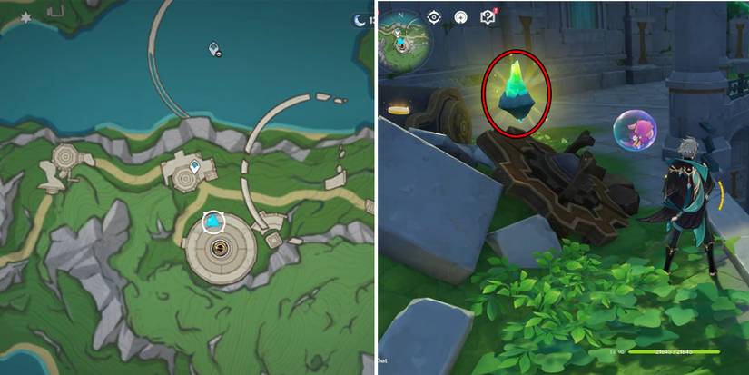 mysterious ore 5 location in genshin impact