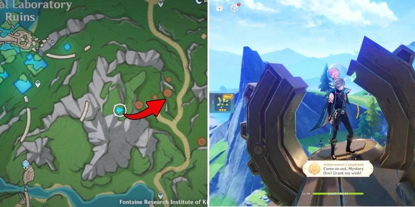 mysterious ore 7 location in genshin impact