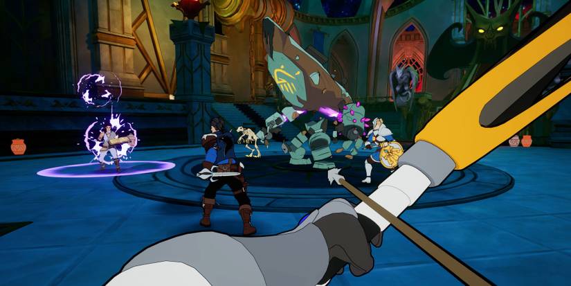 MythForce Golem battle