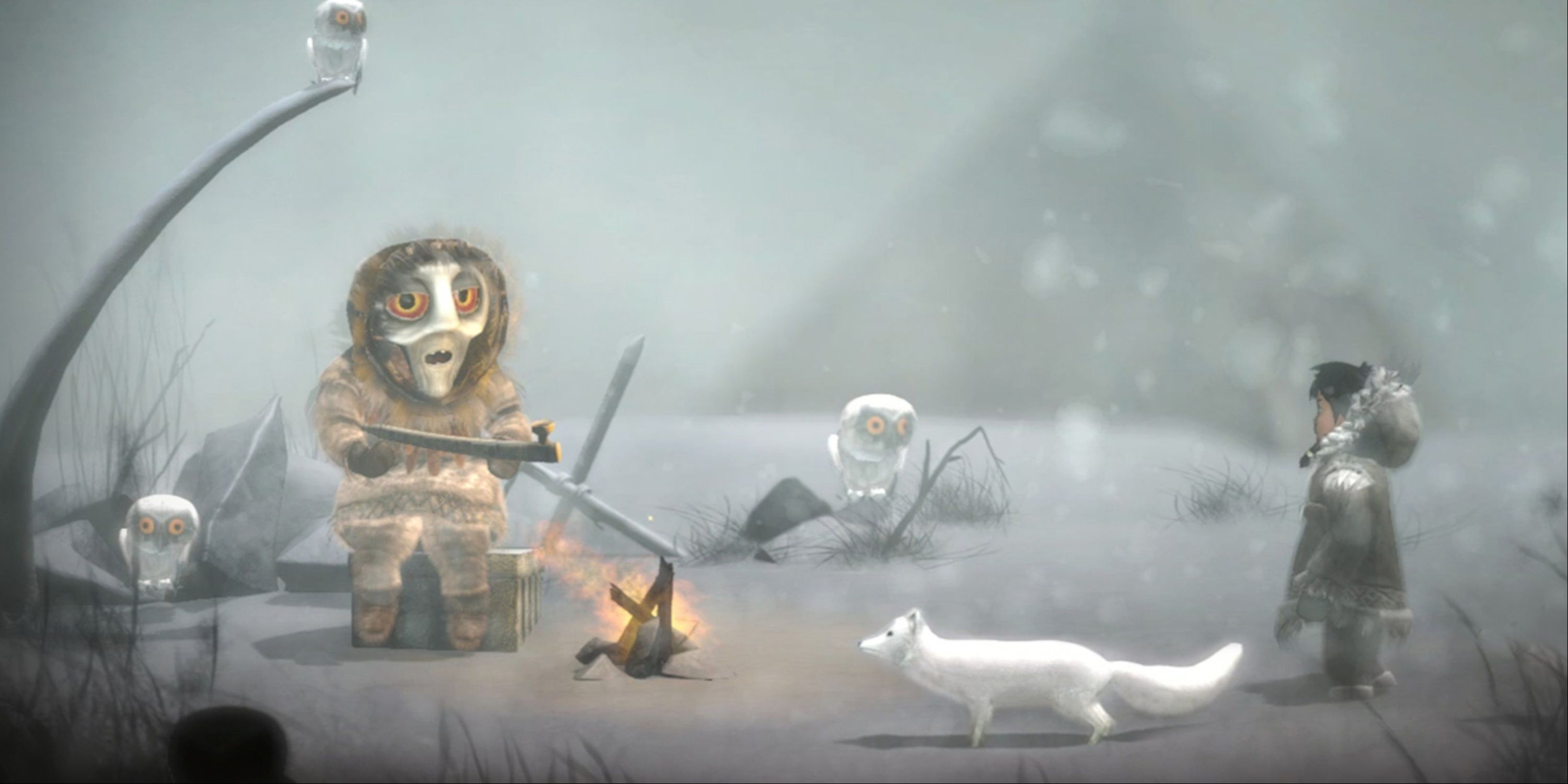 Never Alone is a retelling of an Inupiaq legend
