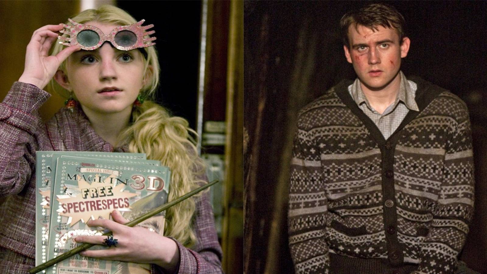 Neville Longbottom and Luna Lovegood