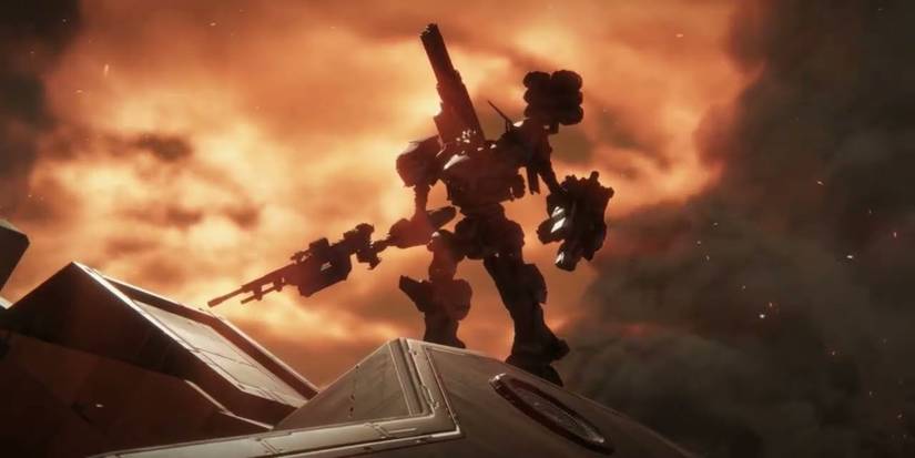 NIGHTFALL RAVEN surveying its perimeter