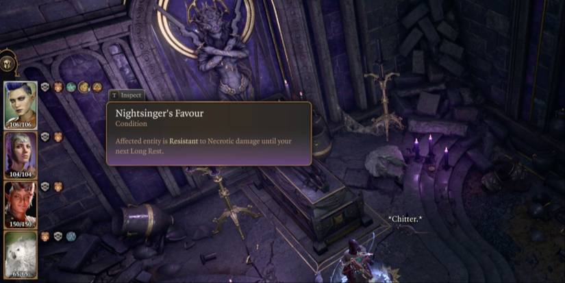 nightsinger's favour buff bg3