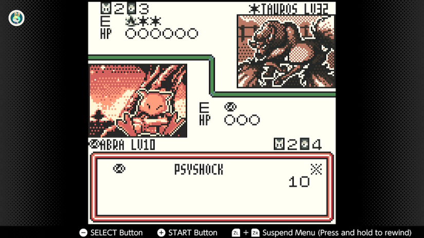 Pokemon TCG Abra uses Psyshock against Tauros