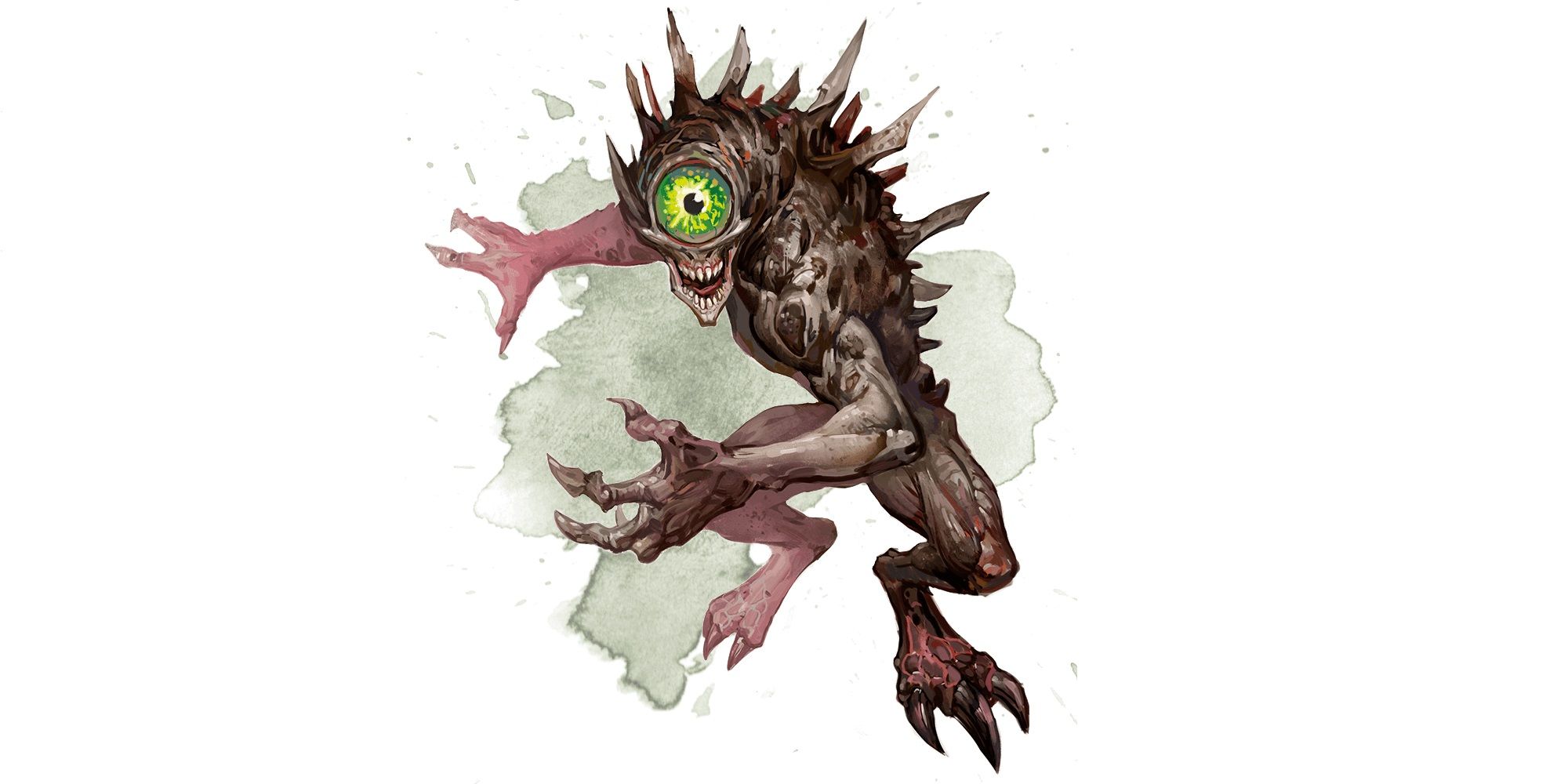 Nothic Illustration From Dungeons And Dragons Monster Manual