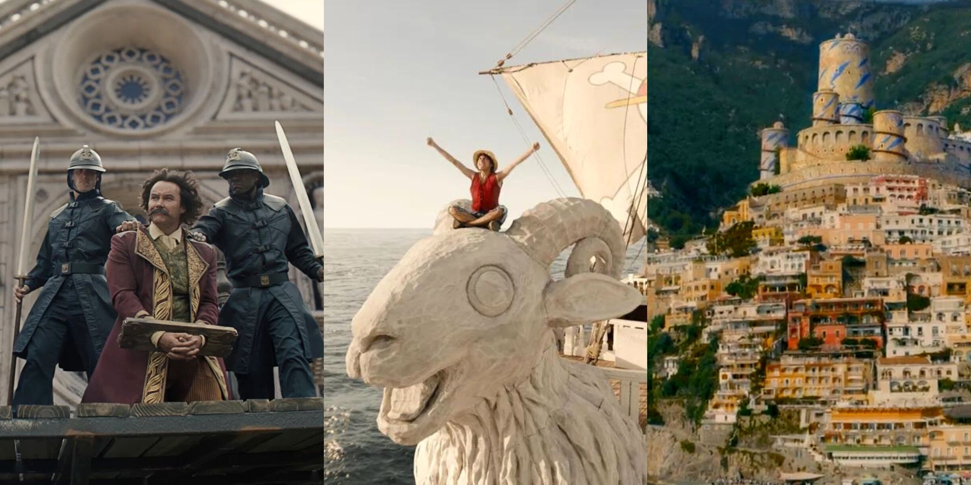 Gol D. Roger, Luffy and Shells Town in One Piece