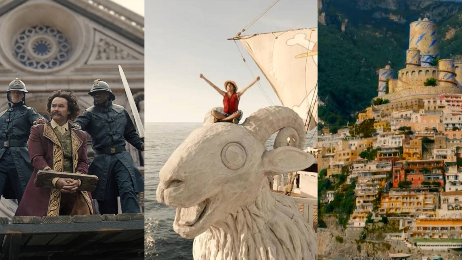 Gol D. Roger, Luffy and Shells Town in One Piece