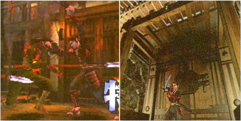 Onimusha prototype images from the PS1 version