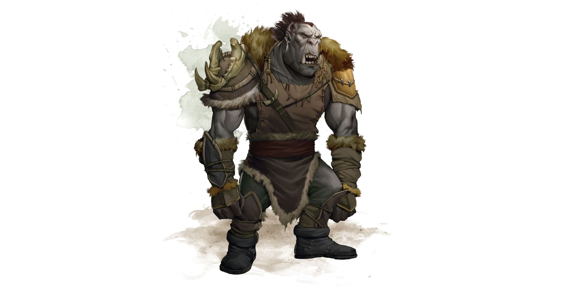 Orc Illustration From Dungeons And Dragons Monster Manual