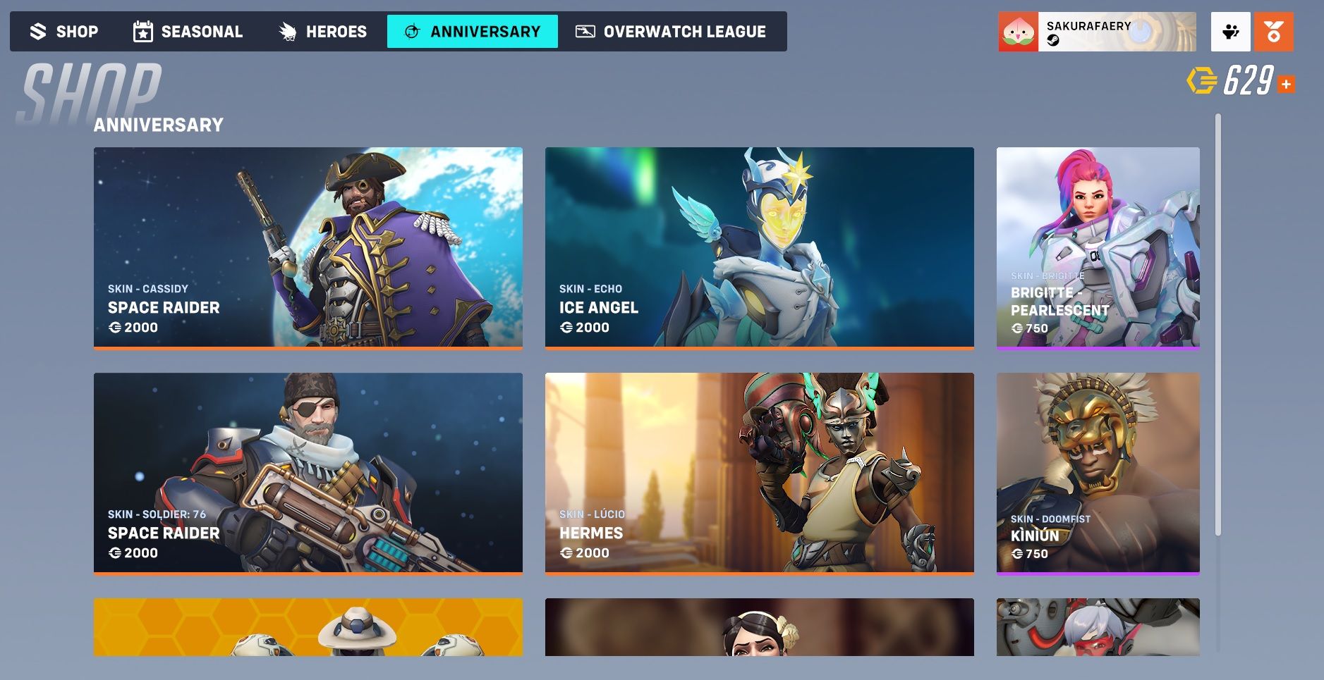 Overwatch 2's Anniversary Shop Fixes Two Huge Cosmetic Problems