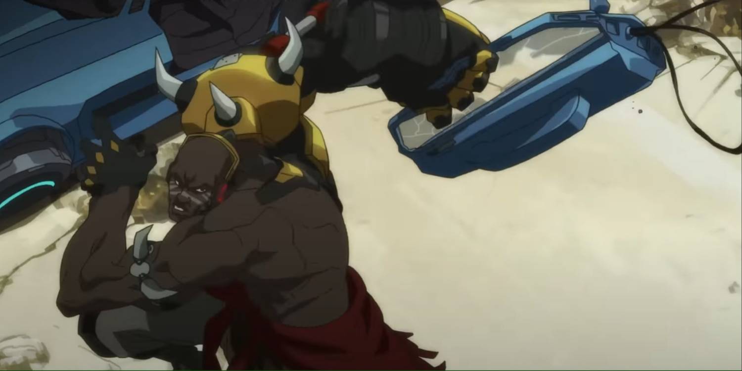 Overwatch 2 Doomfist Throwing Door In Animated Origin Story