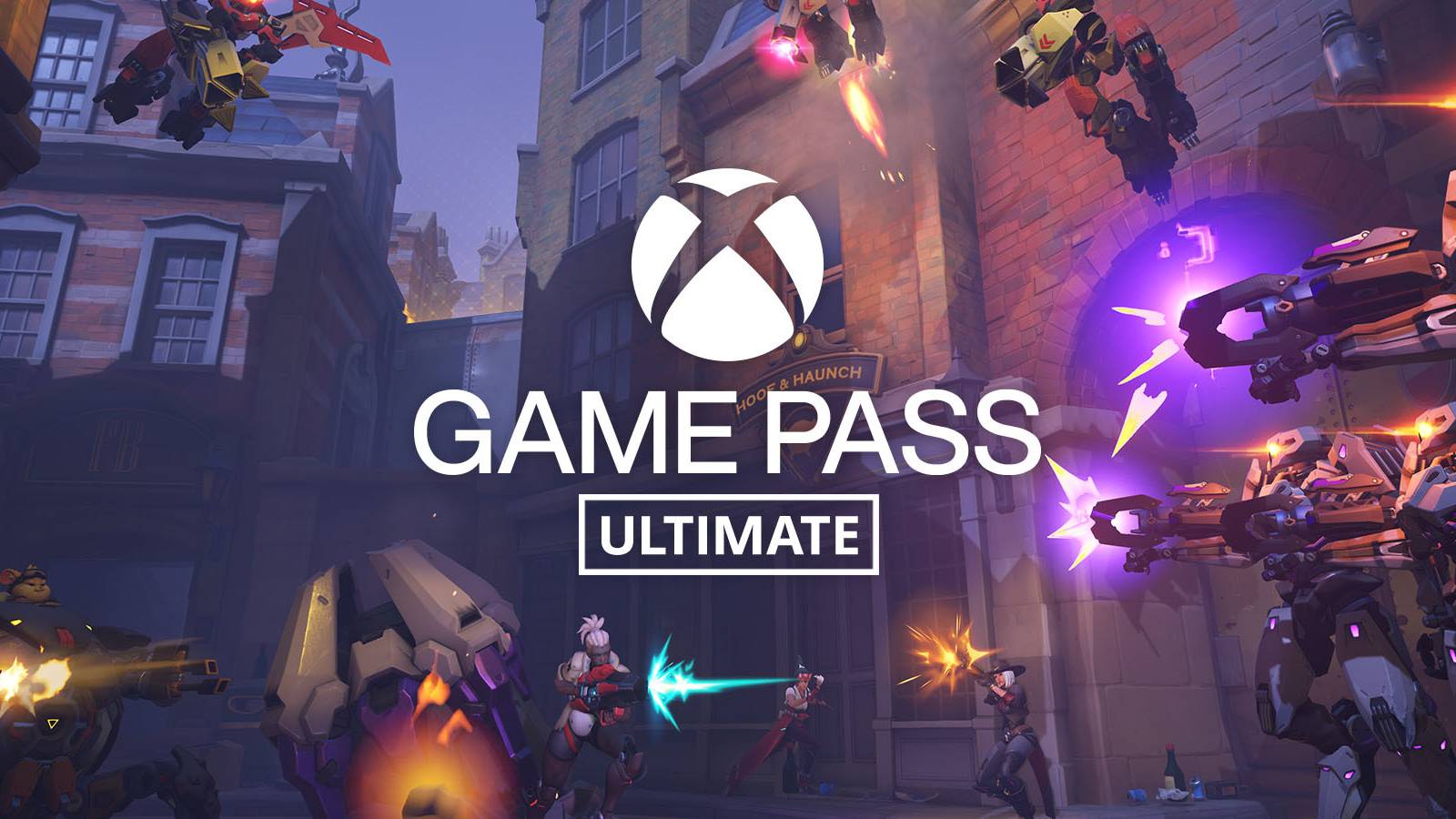 overwatch 2 with xbox game pass ultimate logo