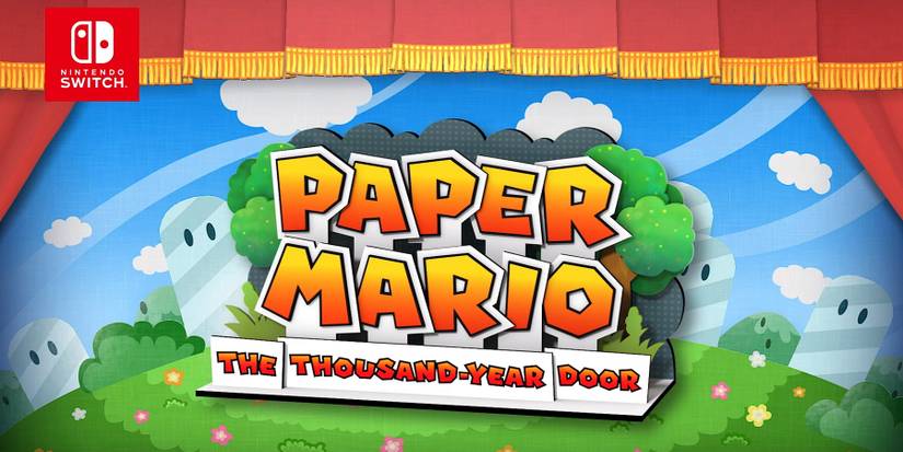 paper mario thousand year door logo