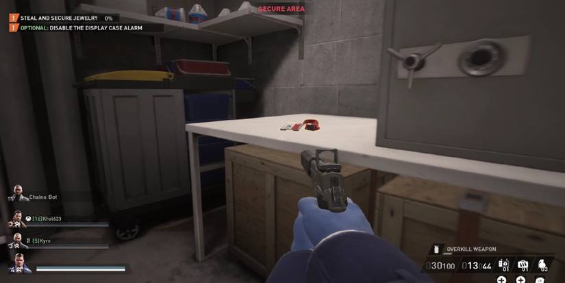 payday3 - dirty ice keycards - red kaycard