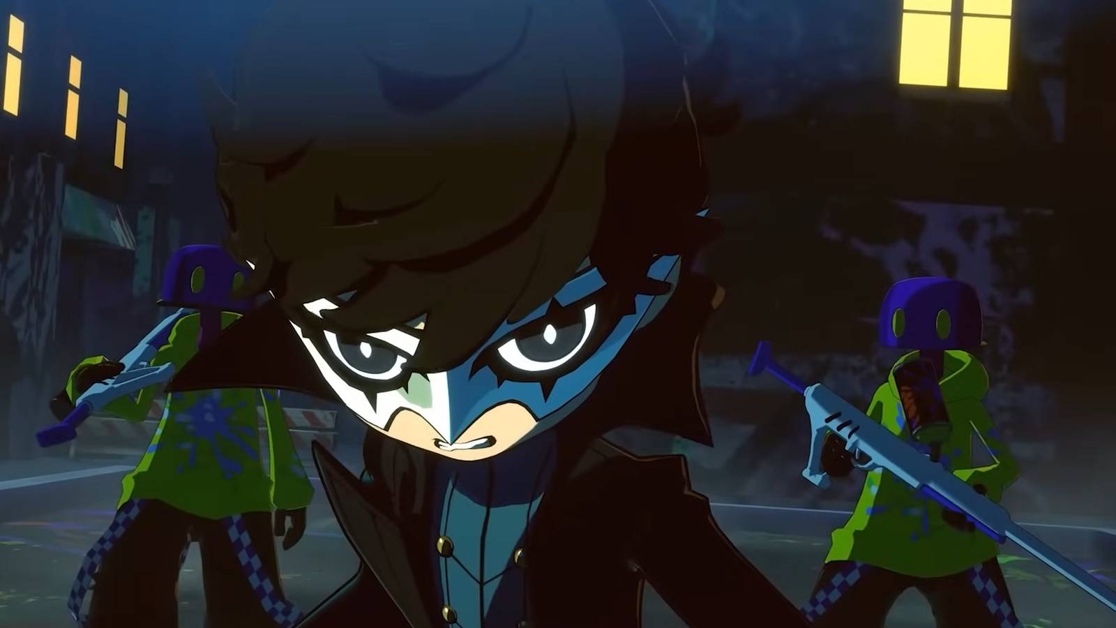 persona 5 tactica gameplay trailer joker vs enemies
