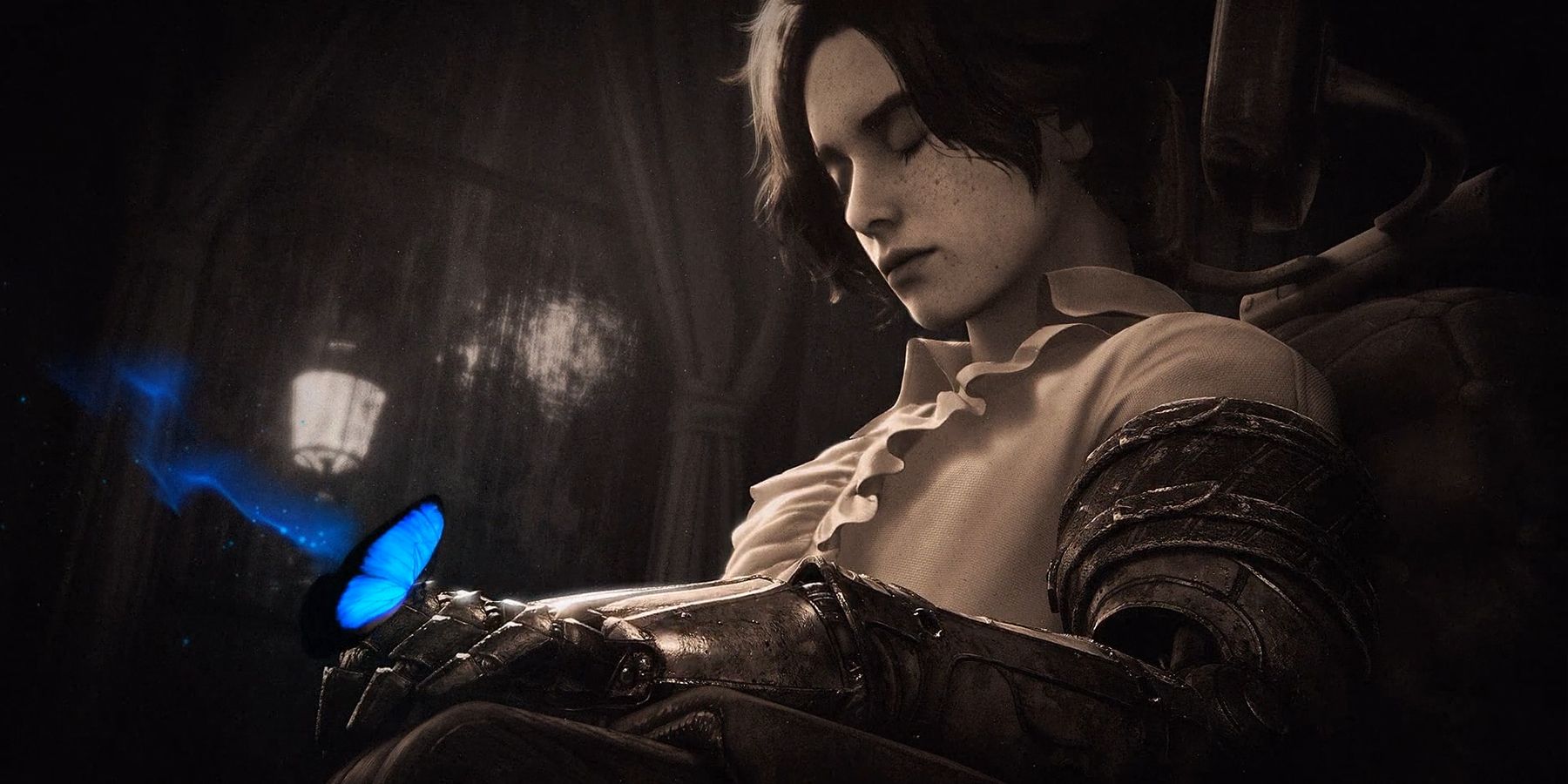 pinocchio and blue butterfly in lies of p