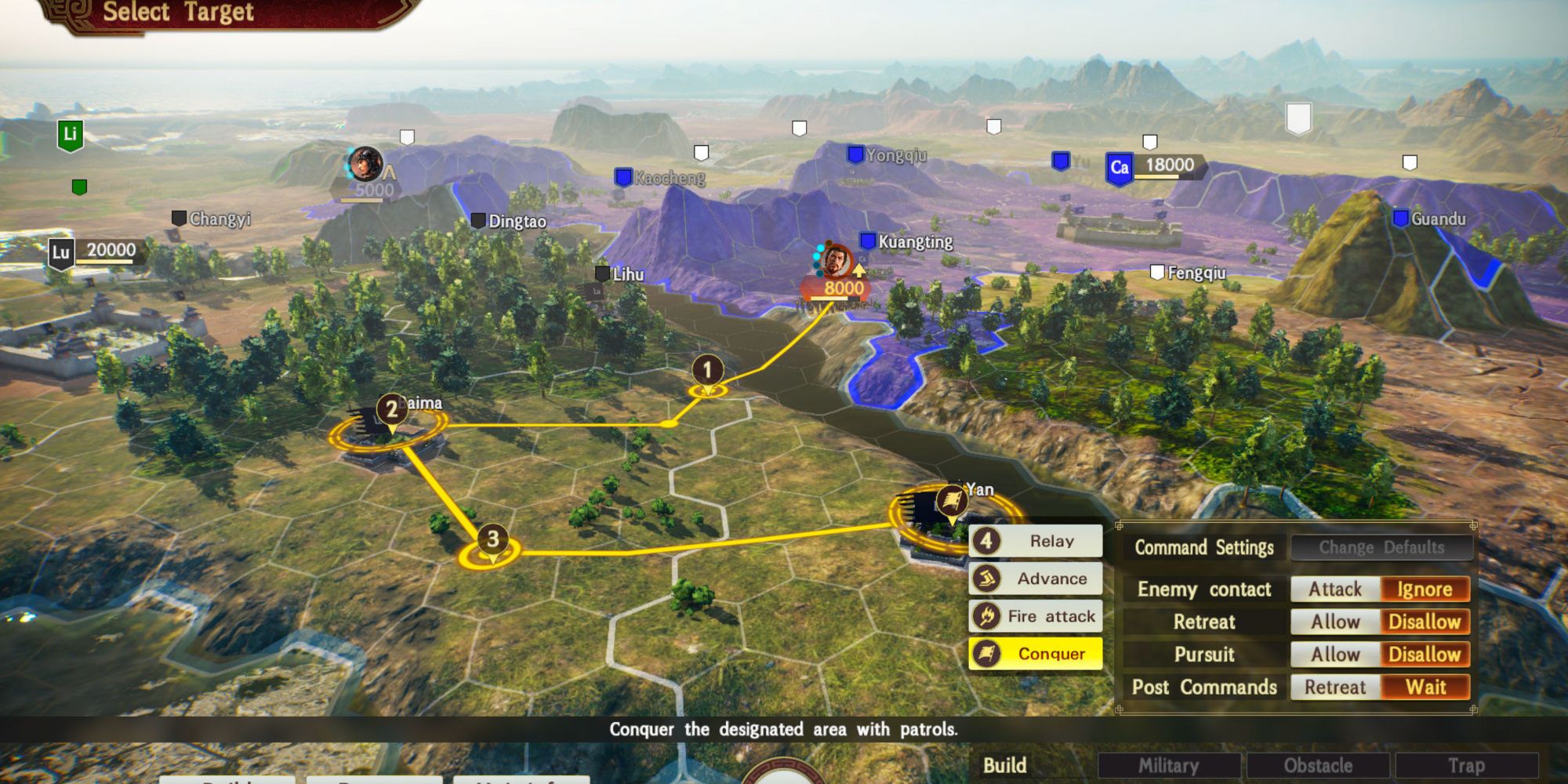 Playing a match in Romance Of The Three Kingdoms 14