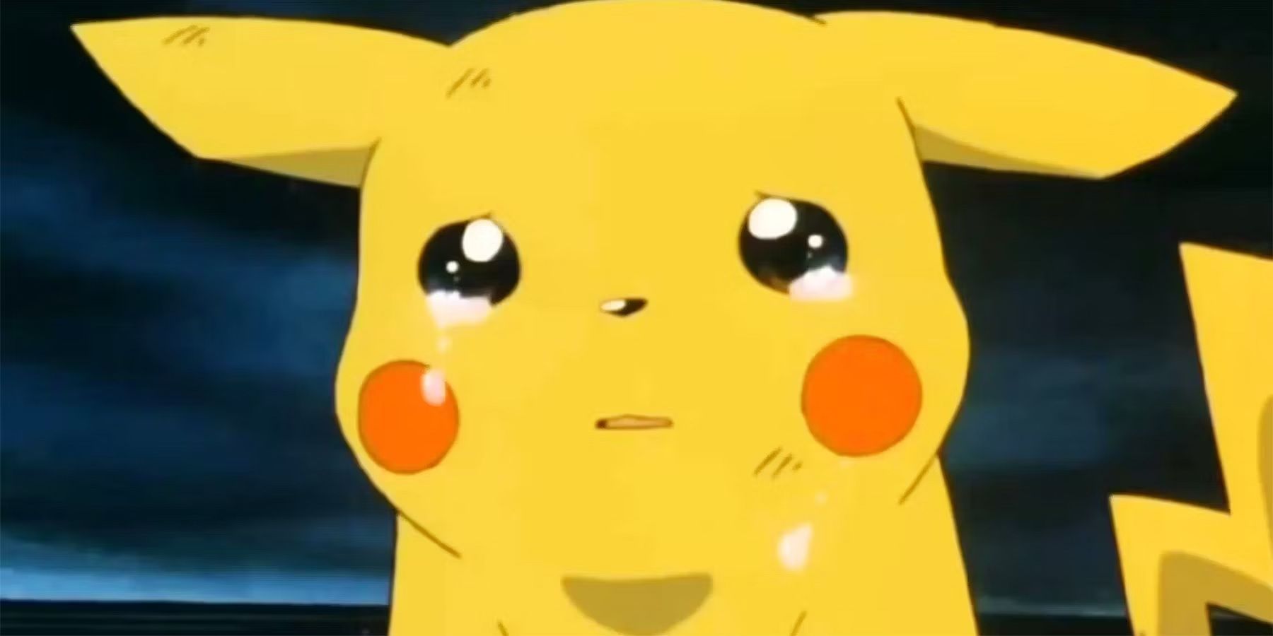 pokemon anime crying pikachu