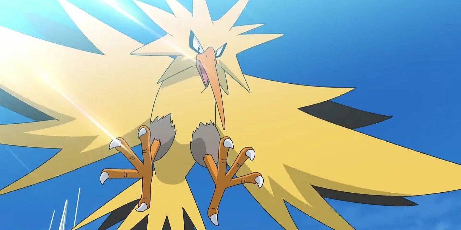 Zapdos in Pokemon Anime