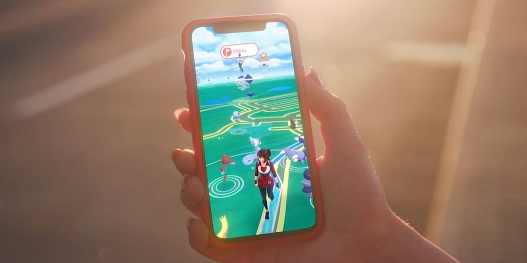 pokemon go adventures abound trailer app in hand