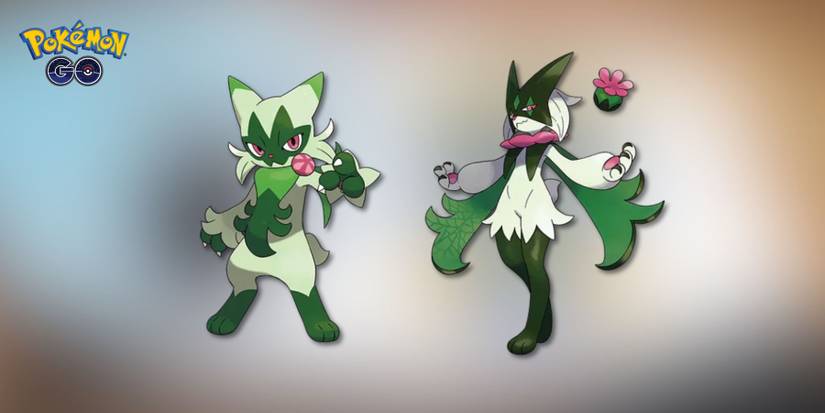 Pokemon GO Floragato and Meowscarada