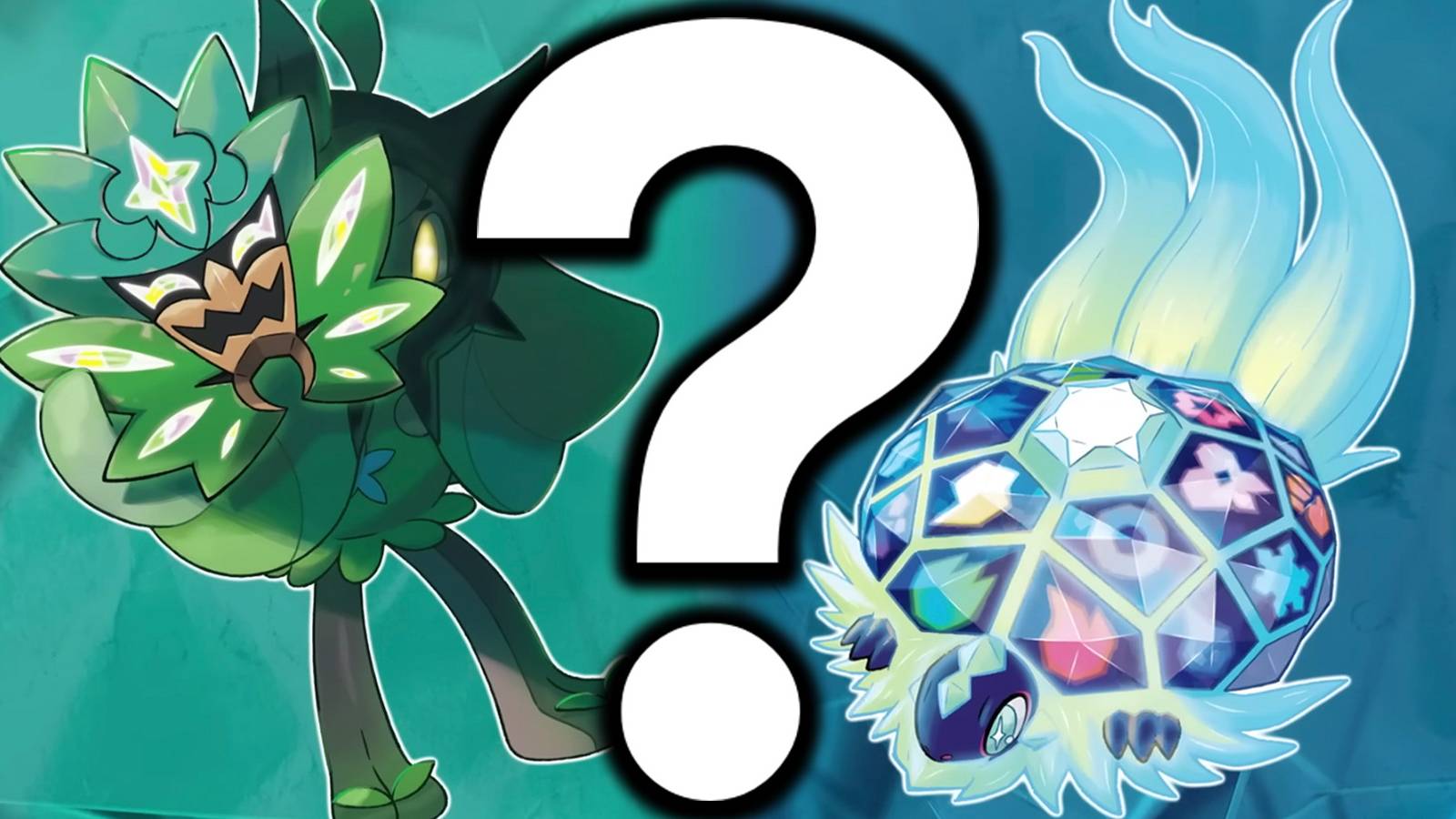 Pokemon Hidden Treasure DLC Terapagos Ogrepon and Question Mark