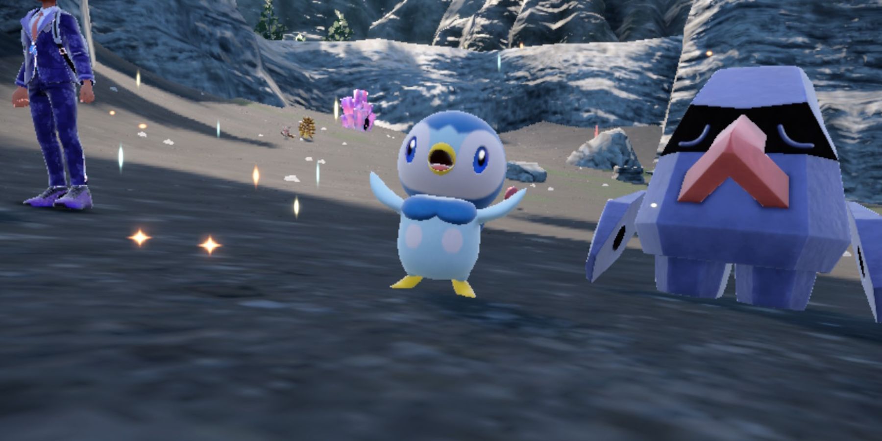 Pokemon Scarlet and Violet DLC Piplup