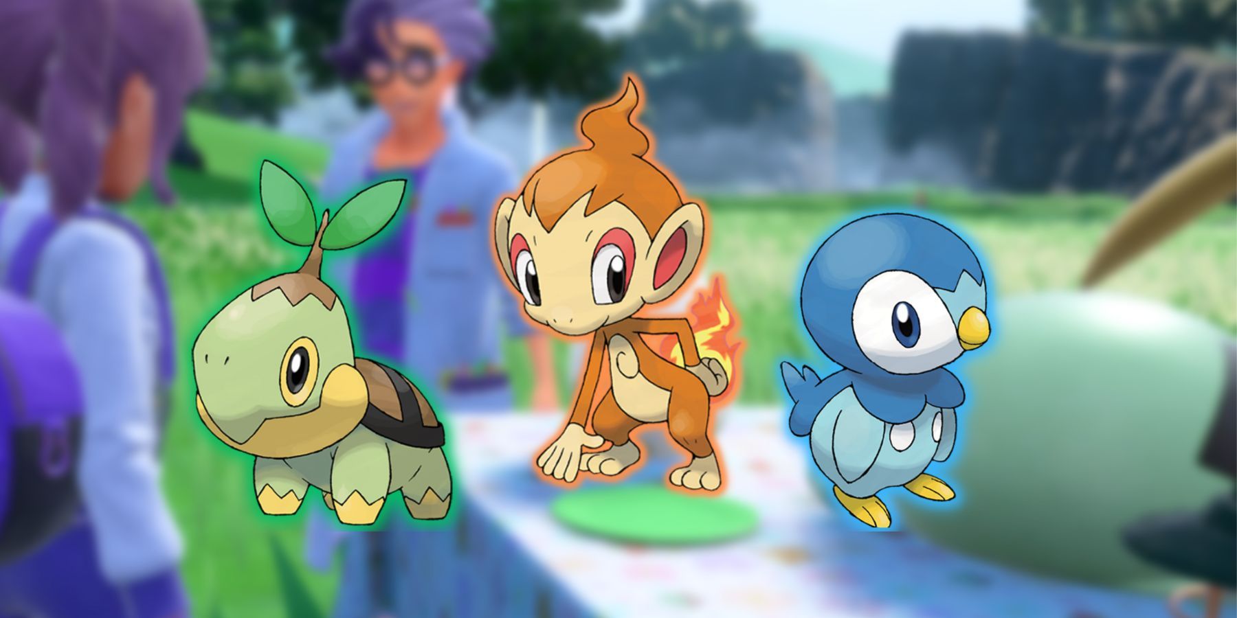 turtwig chimchar and piplup evolution