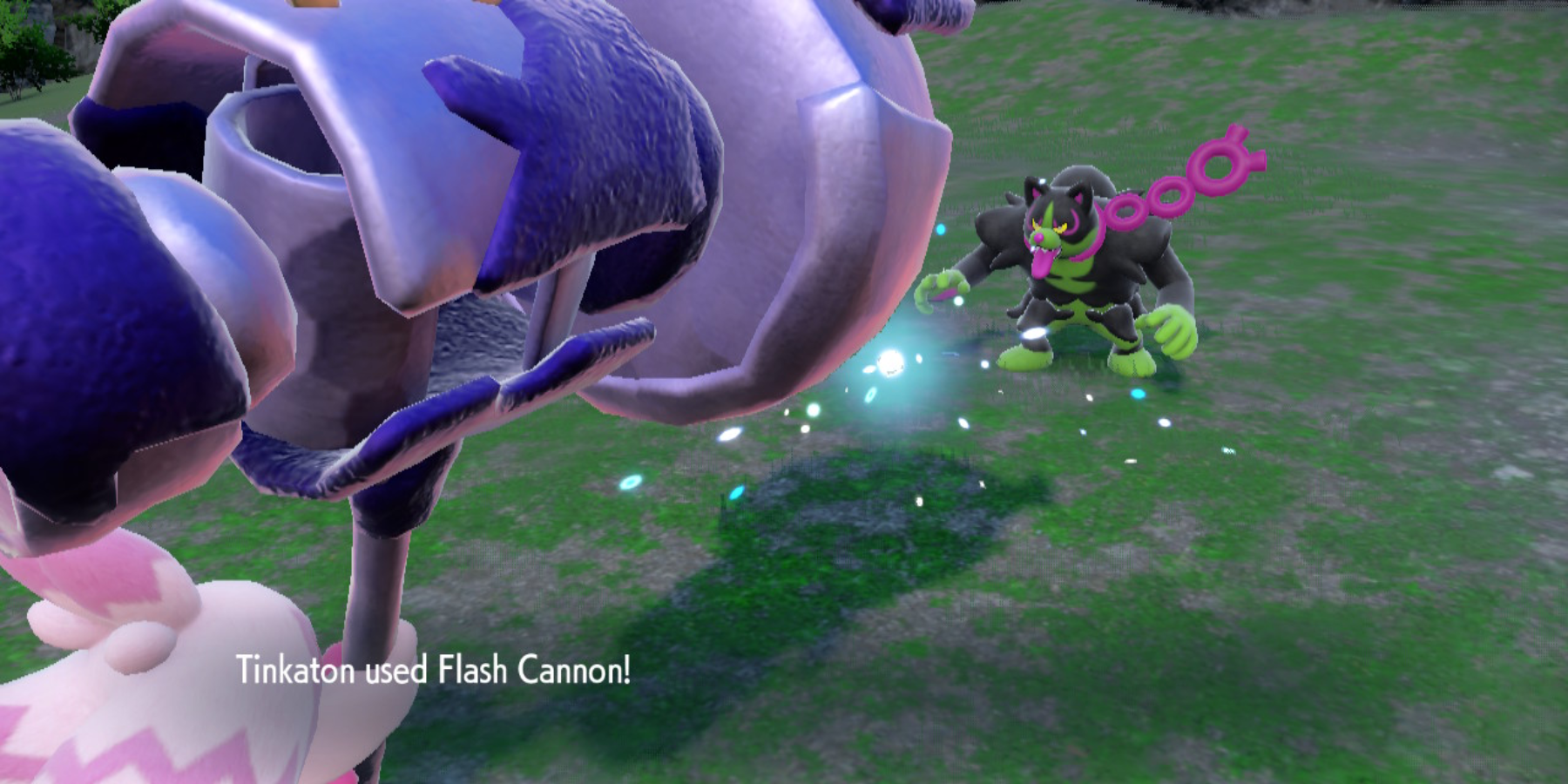 Pokémon Escarlata y Violeta DLC Tinkaton Okidogi